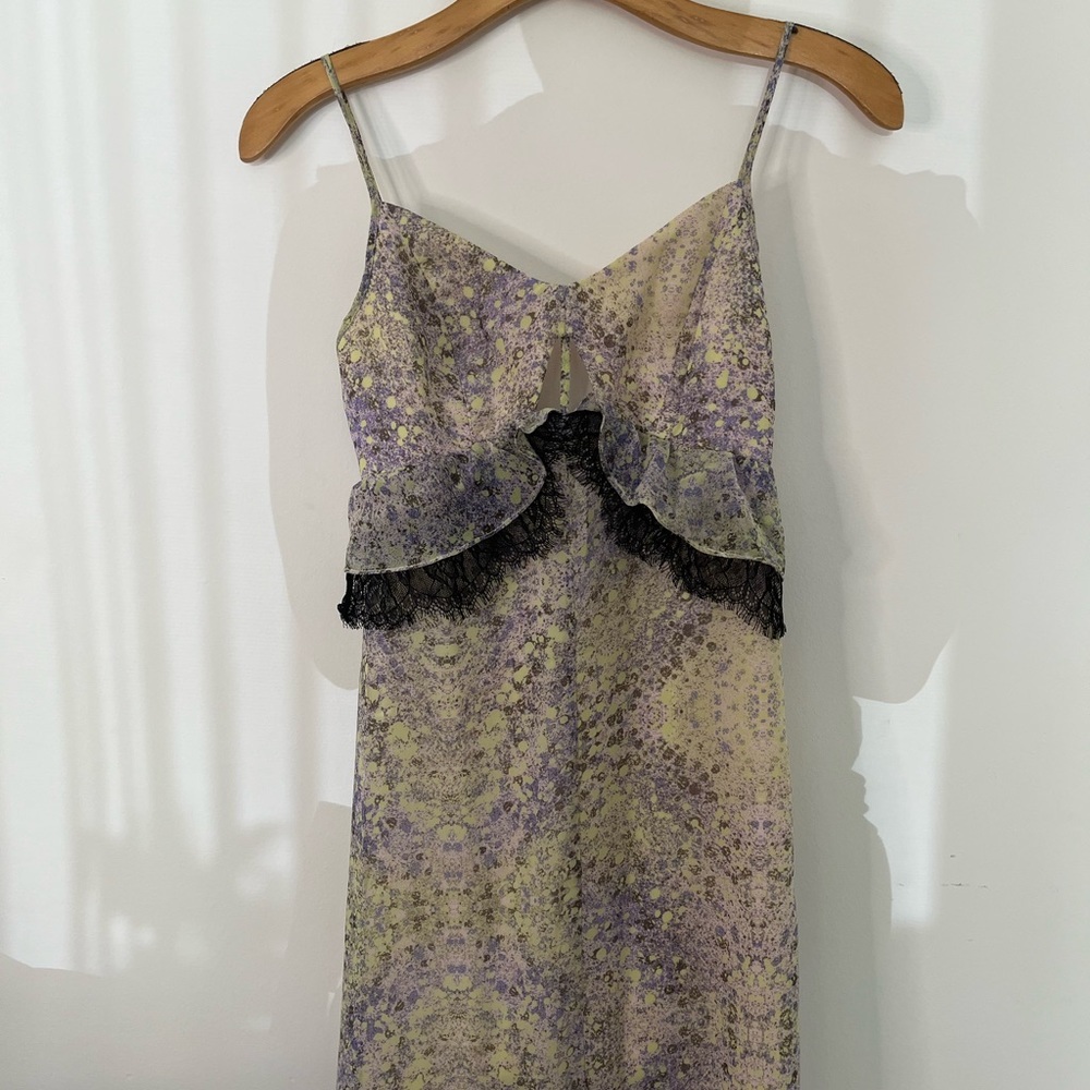Bcbgeneration Ruffled Maxi dress In cotton candy - Picture 9 of 11